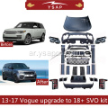 13-17 ترقية Vogue إلى 18+ SVO Body Kit